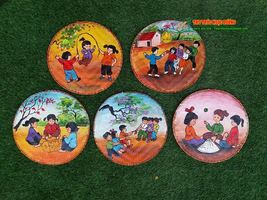 Mẹt tre trang trí ngày tết trung thu